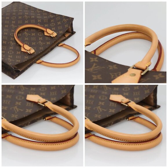 LOUIS VUITTON Monogram Sac Plat Hand Bag M51140 LV Auth 138723 - Picture 16 of 16